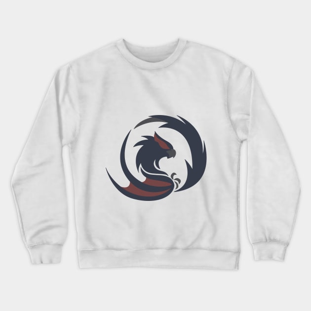 Lurking Predator - Nargacuga Crewneck Sweatshirt by kinokashi